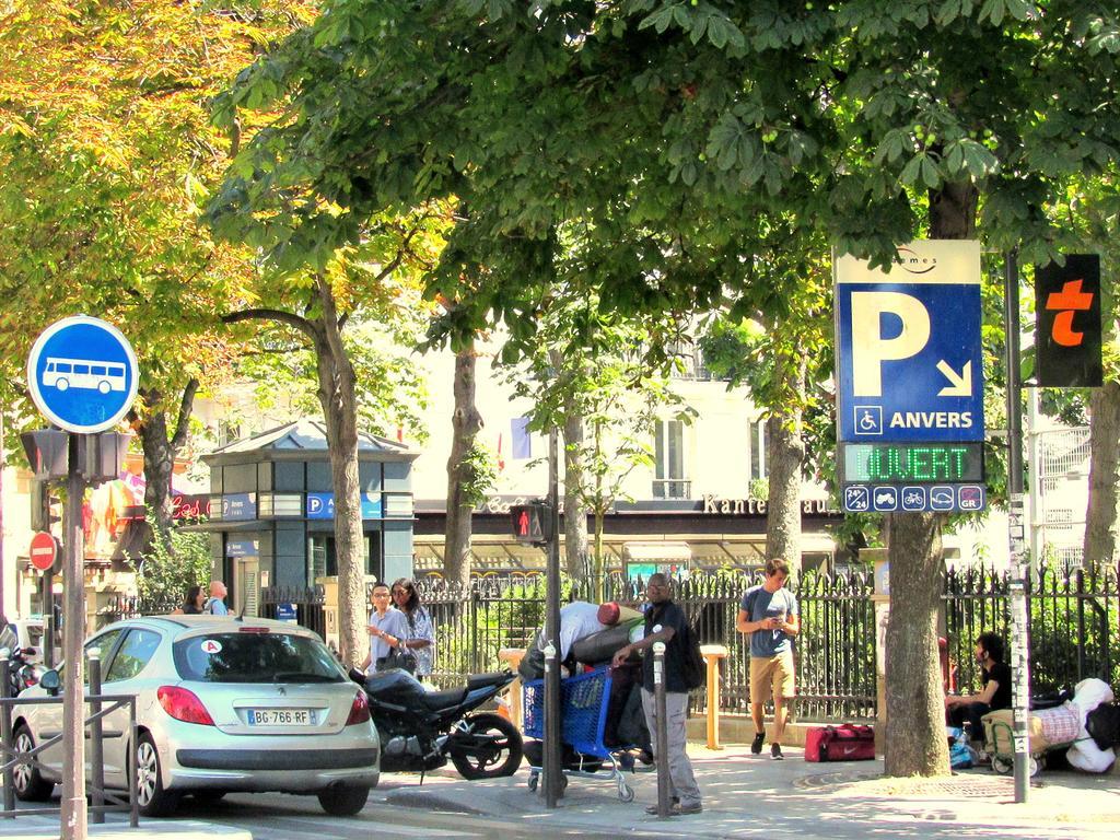 Hotel Du Square D'Anvers Paris Luaran gambar