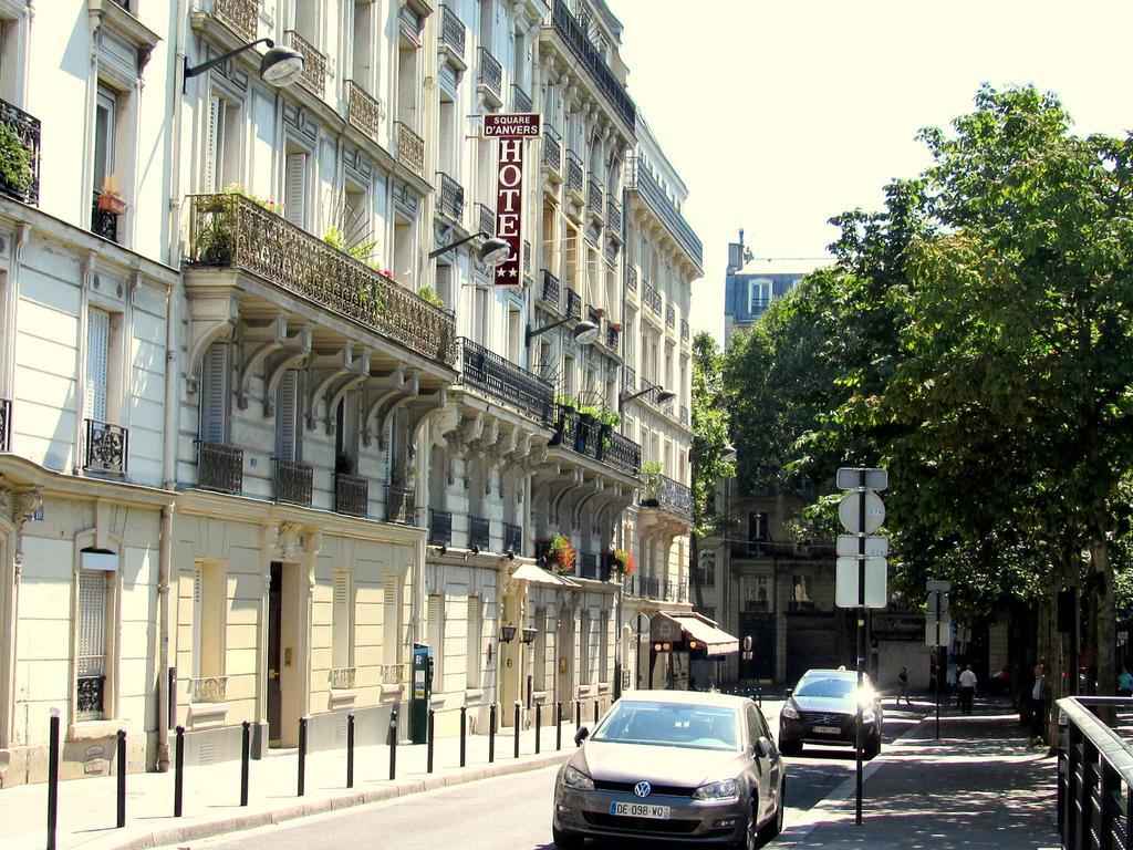 Hotel Du Square D'Anvers Paris Luaran gambar